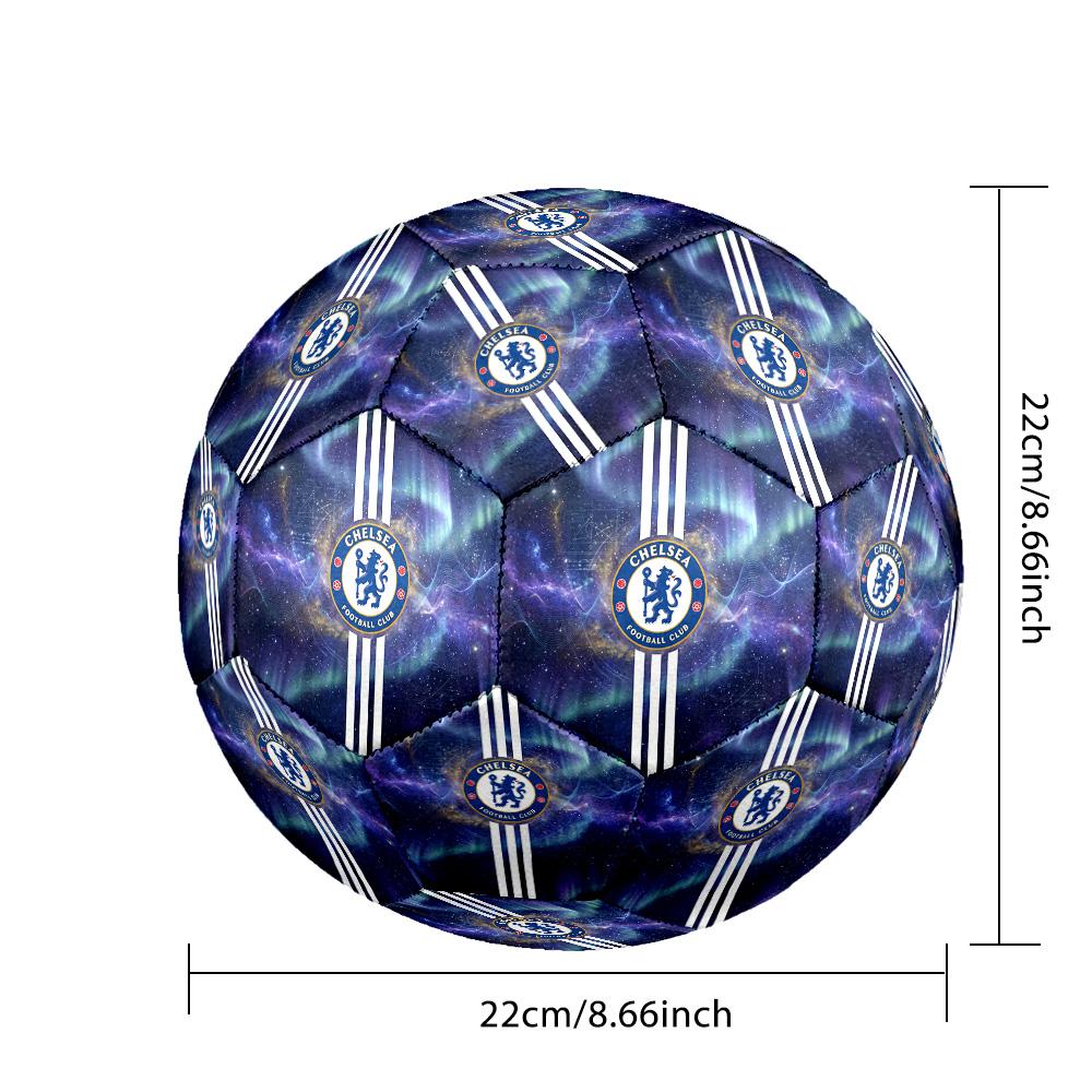 Pallone da calcio a tema Chelsea FC Taglia 5 Pallone da calcio Tocco Morbido Pallone da calcio Professionale per Allenamento per Sport all'Aperto