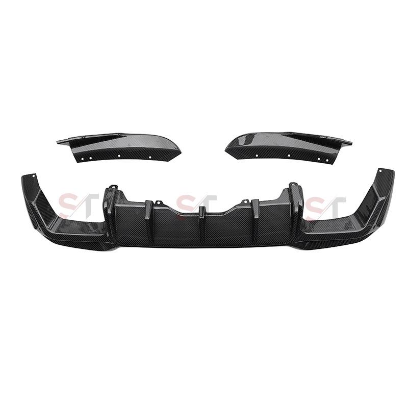 2022 BMW X3M F97 Carbon Fiber Rear Bumper Lip Diffuser Kit