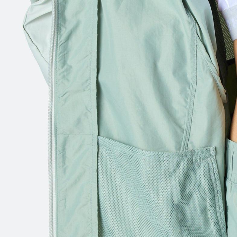 Under Armour Fashionable Comfortable Trendy Minimalist Jacket Women jackets Washed-Green 6005950-348