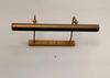 Raw Brass Picture Light: Vintage Wall Sconce, Adjustable Lighting