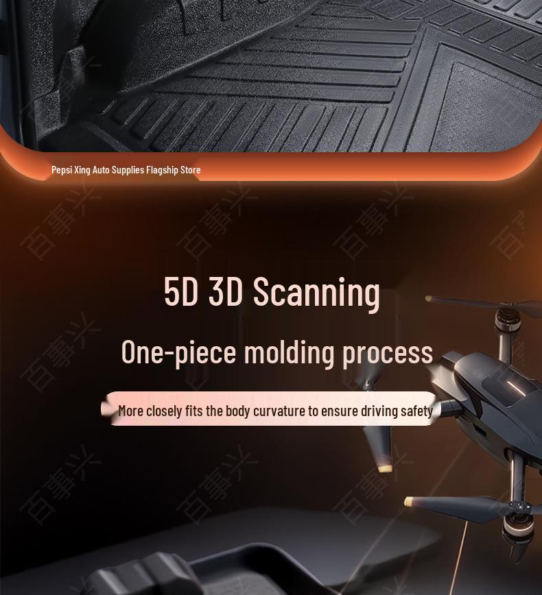 Wuling Zhi Guang EV Full Coverage TPE Trunk & Cabin Floor Mats
