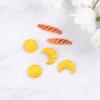 6Pcs/Set Dollhouse Doll House Croissant Pineapple Bun Miniature Food Kitchen Toy