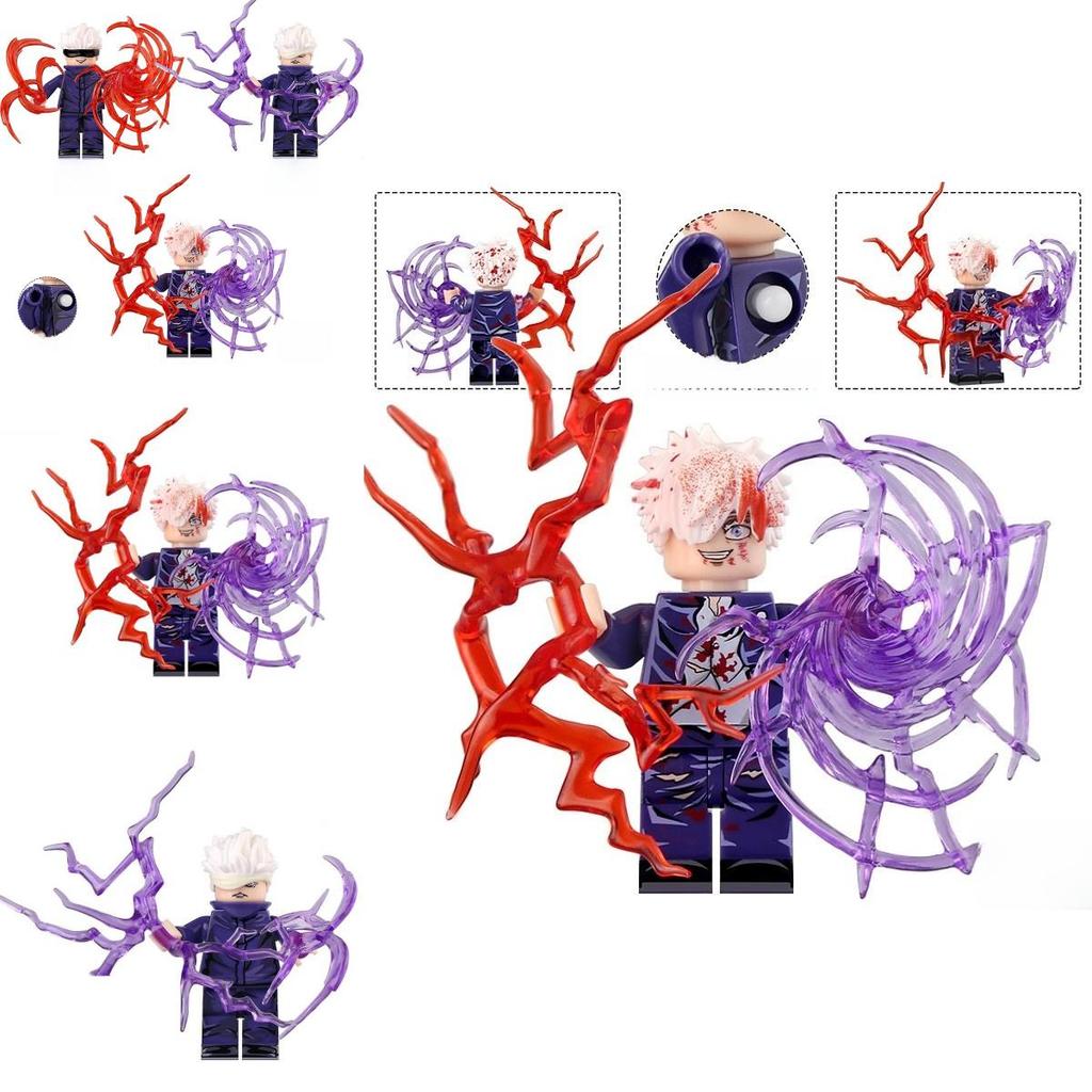 Jujutsu Kaisen Gojo Satoru Building Block Toy Set With Abs Plastic And Diy Assembly For Creative Play And Kids Fun
