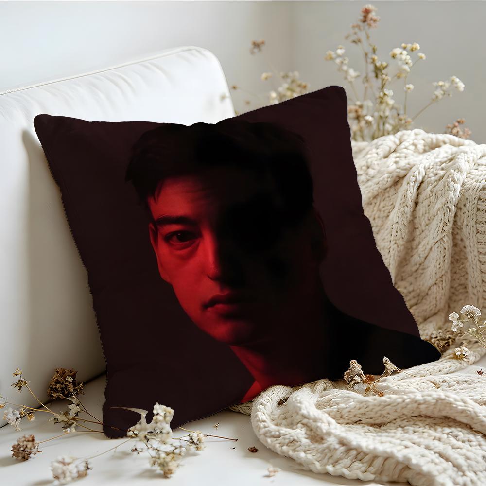 Kissenhülle Leinen Hautfreundlich Weich Dekorative Hülle für Sofa Heimdeko JJoji Albumcover Kissenbezug