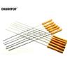 10 stuks BBQ Prikkers barbecue Klem Barbecue Spiesjes 30 cm Naald Gereedschap Roestvrij staal Buiten