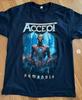 Akzeptieren Band Schwarz Baumwolle Alle Größen T-Shirt D798 Unisex T-Shirt
