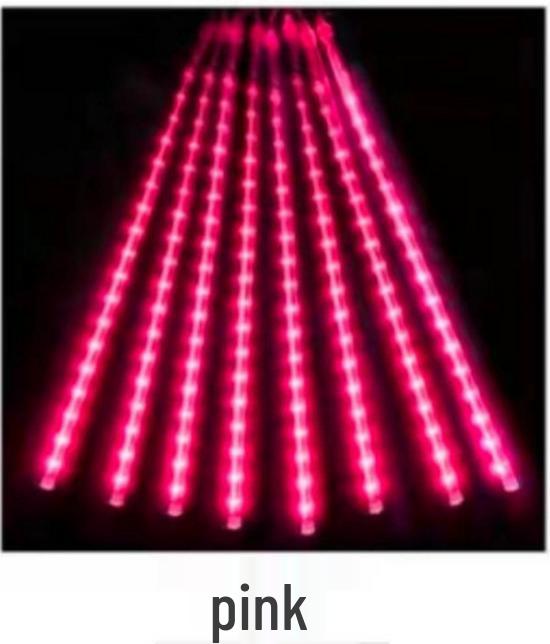 Hanging Tree Solar LED Meteor Shower Fairy Lights for Outdoor Atmosphere Decor