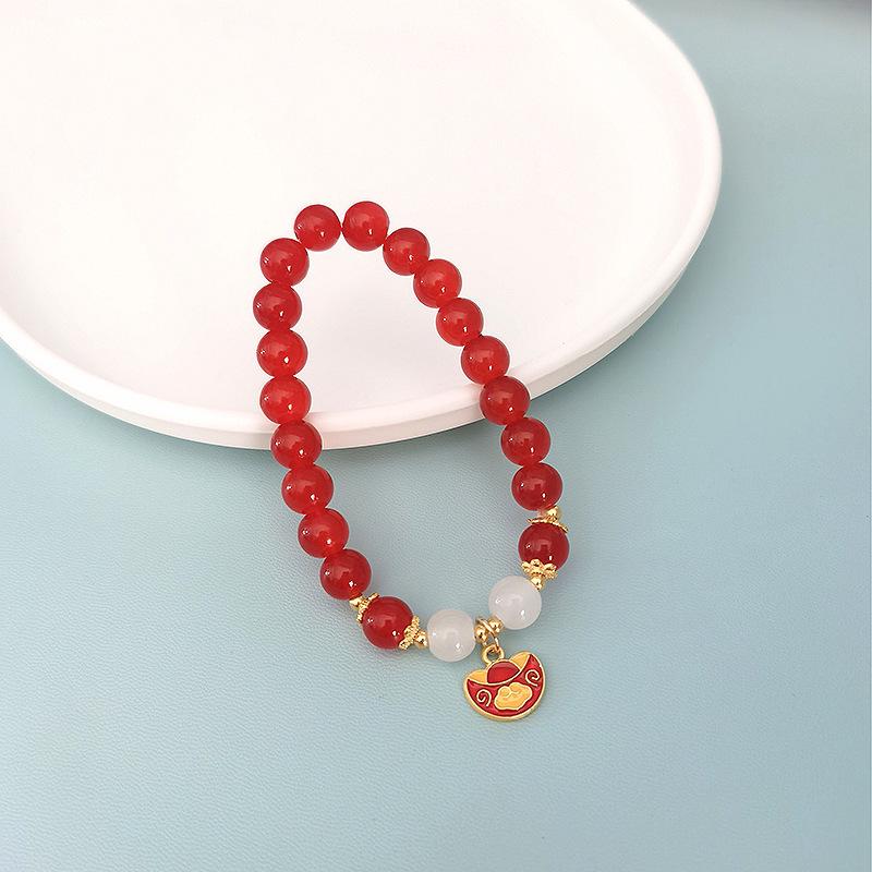 Dodo Hot Hetian Jade Rabbit Bracelet, Women's Niche Design - High Value Student or Bestie Gift