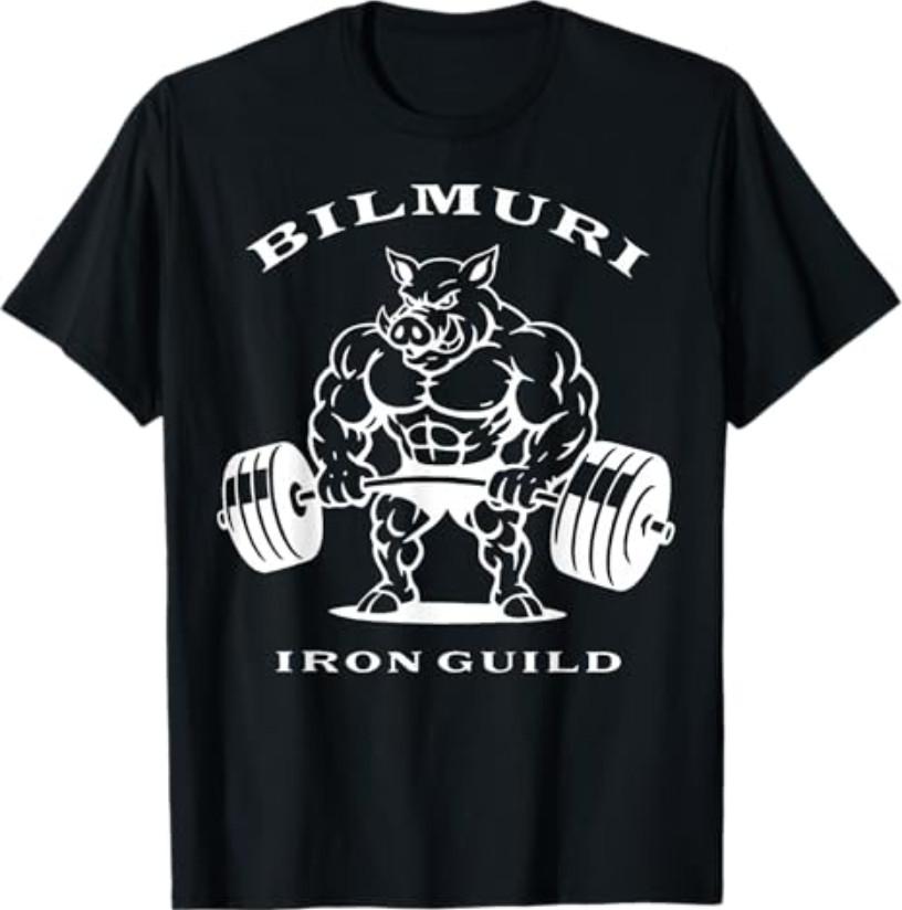 Футболка Pig bilmurI Iron Guild Gym S разноцветный