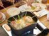 Ishigaki Delish Life Cast Iron Compact Tempura IH 4568 Pot, Square, Compatible,
