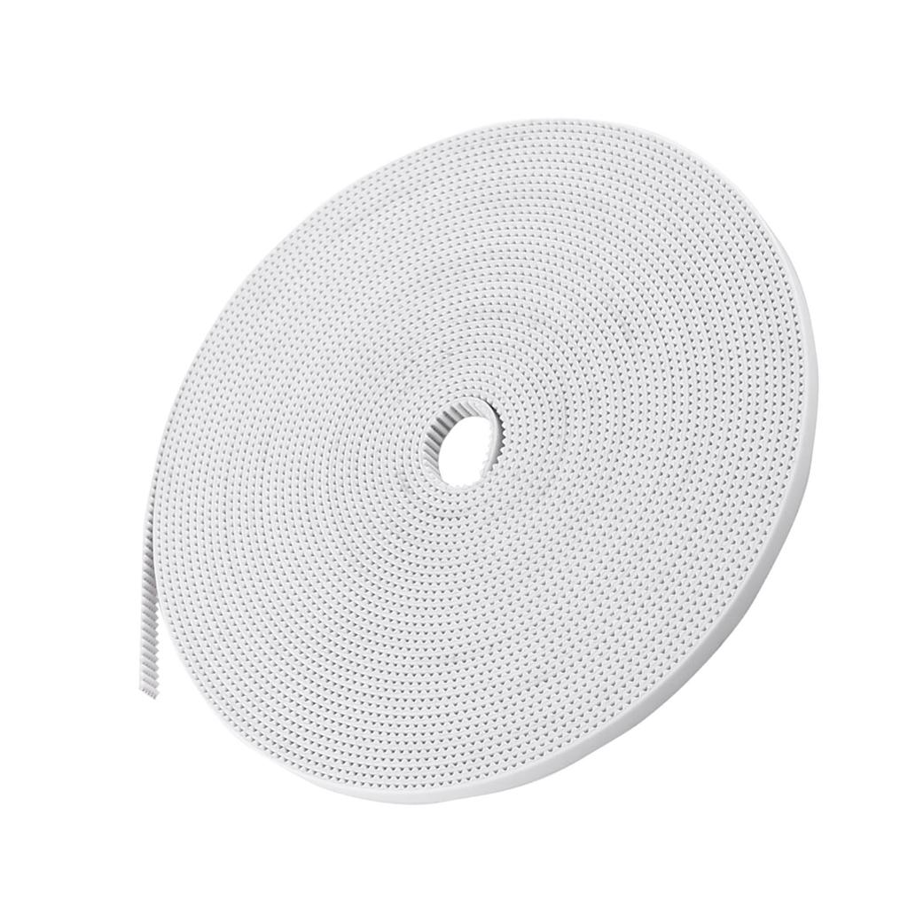 10M White Open Timing Belt Width 6mm PU with Steel Core 3D Printer Accessory