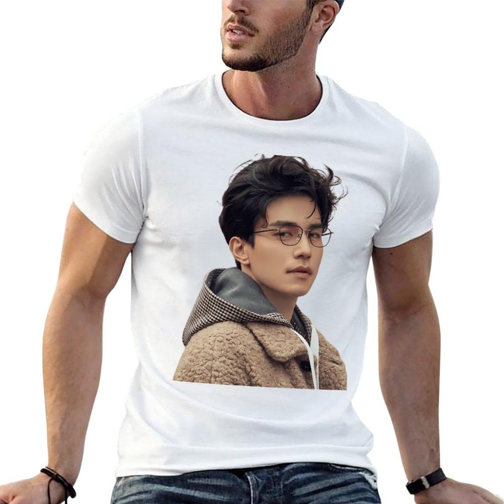 Lee Dong Wook V30 T-Shirt Übergröße Alltags-T-Shirt