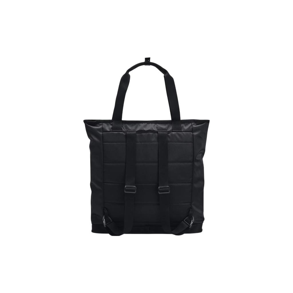 Nuevo Bolso Tote de Poliéster Under Armour Bolso de Compras Mochila Regular para Mujer Negro 1376464-001