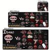 Tappetino per Mouse Anime The Binding Of Isaac Blocco Tastiera Gioco Bordi Bloccati Pad per Mouse Accessori per Computer Tappetini Antiscivolo per Scrivania Armadio PC Mausepad