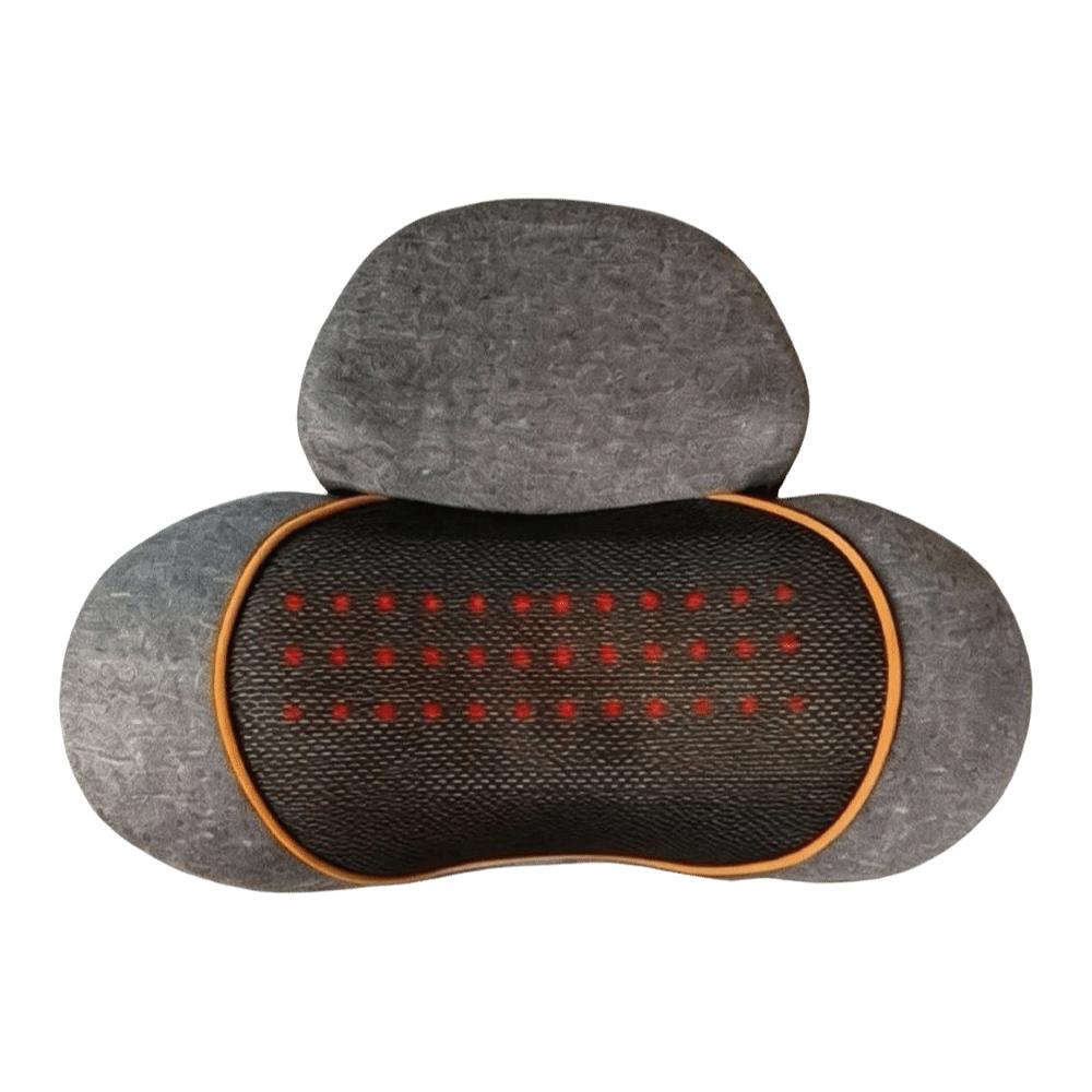 Vibration Massage Neck Massager Pillow Hot Compress Neck Stretch Pillow Office Use