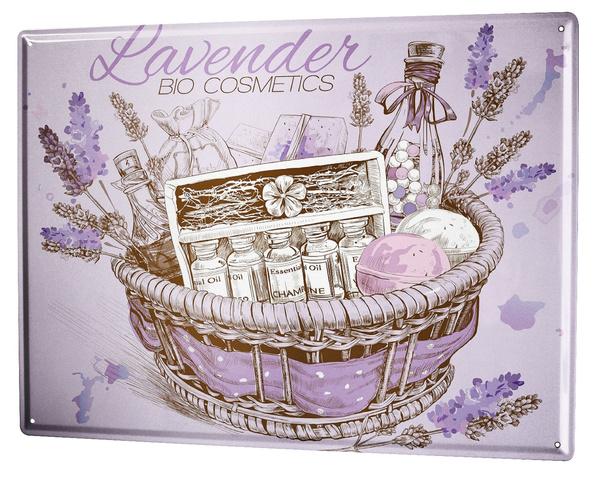 

Tin Sign Fun Kitchen Lavender cosmetics