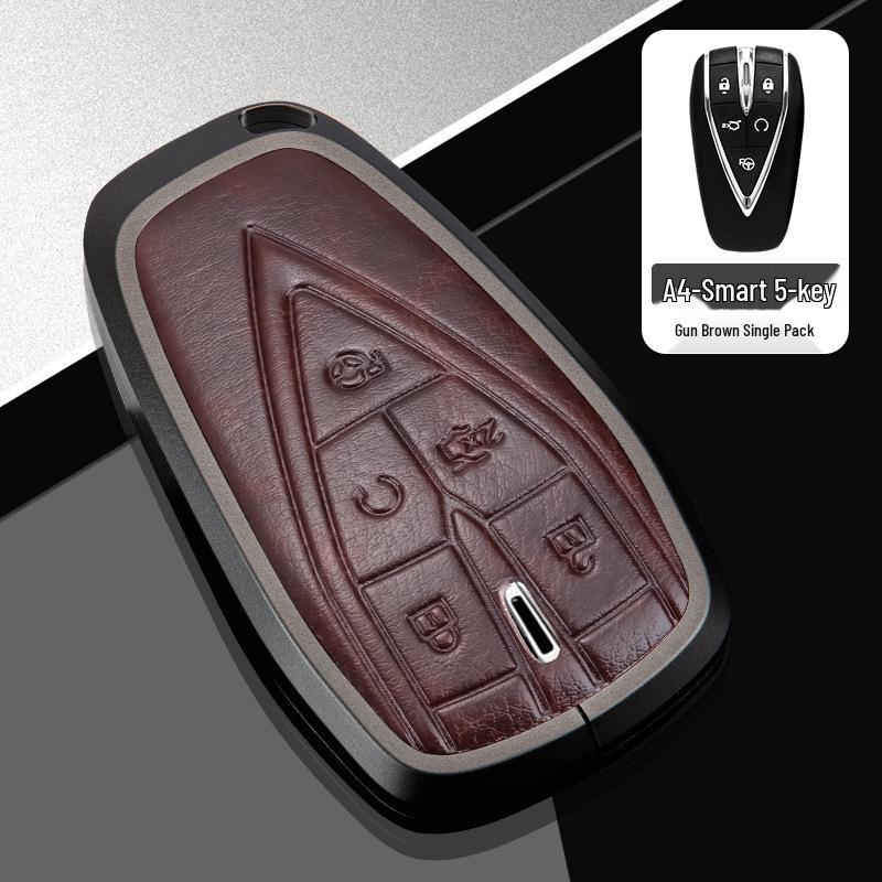 Changan Car Key Cover for Third Gen CS75 Plus, Yidong Plus, CS55, and CS35 Plus