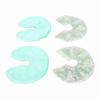 1 Pair Breast Gel Pads Reusable Hot Cold Compress Breast Nursing Ice Pack for Breastfeeding Green