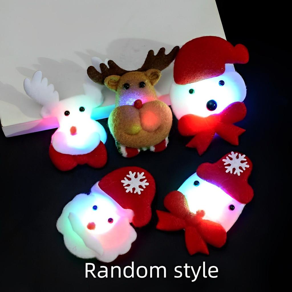 Slap Christmas Bracelets Light Up Wristbands Concert Party Decoration Favors