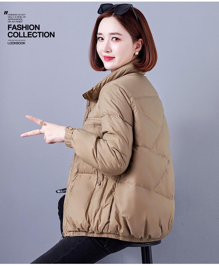 Women's Lightweight Winter Down Jacket - Warm, Fashionable & Casual