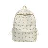 Schoolbag small floral backpack female Korean ins literary small fresh student schoolbag college style portable backpack versatile