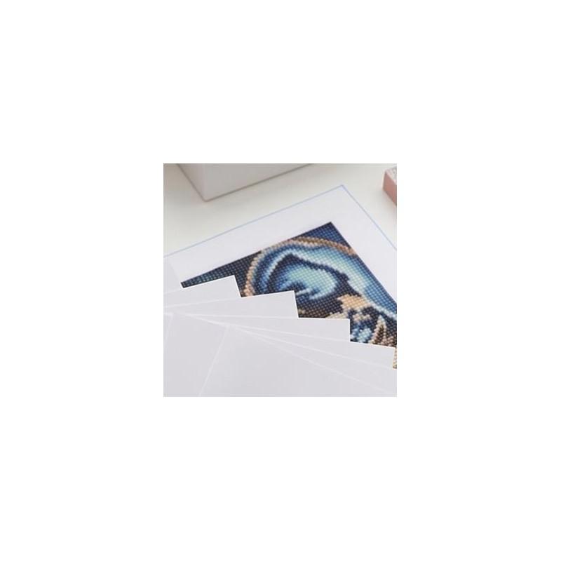A4 A5 A6 Diamond Painting Non-stick Cover Film Reusable Canvas Adhesive Protector Dust-proof Guard Sheet