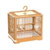 High Quality Customized ABS Durable Lightweight Foldable Rectangle Parrot Birdcage Ventilation Portable Design Eco-Friendly