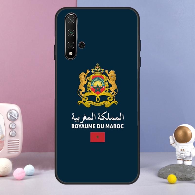 Morocco Flag Passport For Huawei Nova 3i 7i 8i 11i 12i 9 10 SE Y60 Y61 Y70 Y72 Y73 Y90 Y91 P20 P40 P30 Lite Case