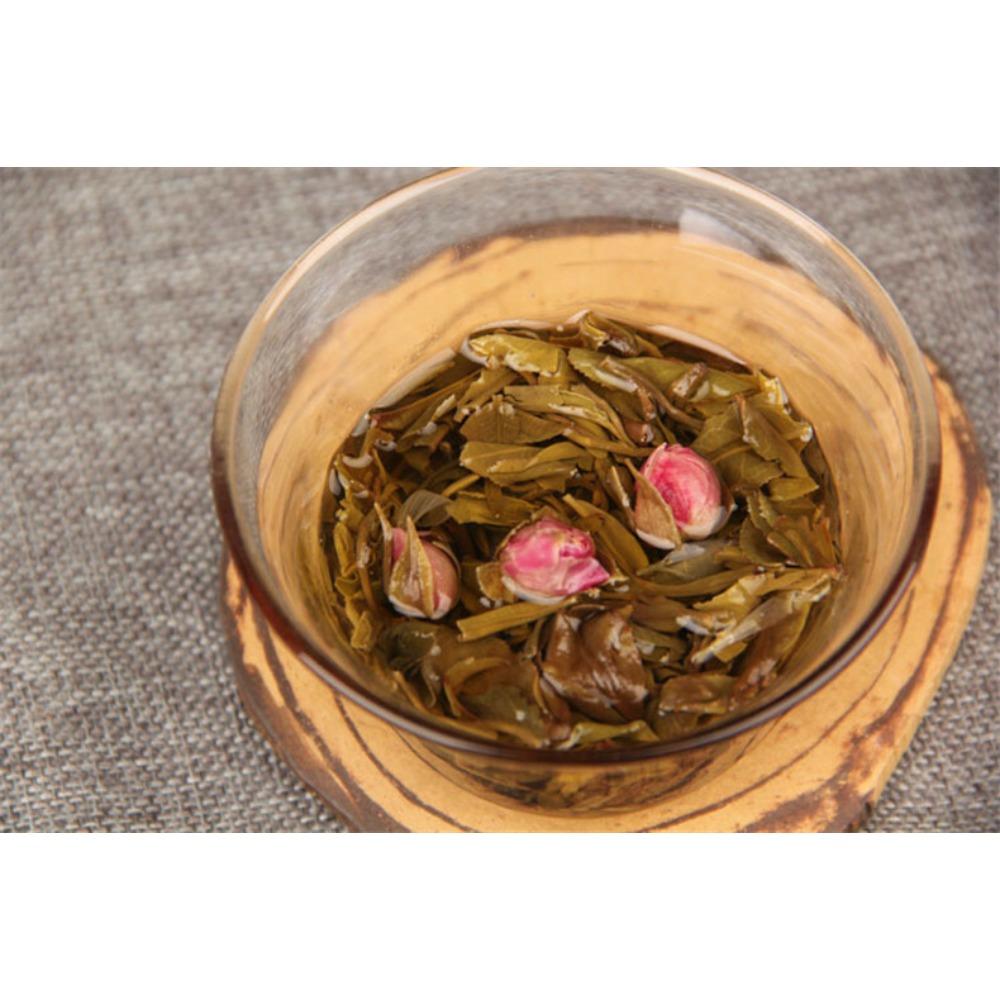 500g Herbal Handmade Flower Rose Tea Ancient Tree Puer Green Food