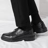 2024 Brand Men Shoes Luxury Quality Fashion Dress Shoes Casual Comfortable Retro Business Leather Shoes for Men Handmade