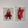 Used Fullmetal Alchemist Exhibition Original Drawing Goods Acrylic Keychain Acrylic Stand Edward Ed Hagaren Exhibition
