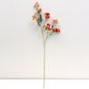 Rose Bouquet Artificial Rose Flower Branch Realistic Faux Silk Roses with Stems Leaves Wedding Bouquet Floral Arrangement