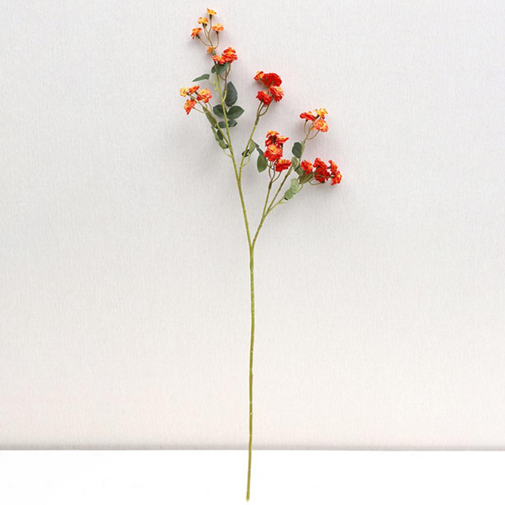 Rose Bouquet Artificial Rose Flower Branch Realistic Faux Silk Roses with Stems Leaves Wedding Bouquet Floral Arrangement