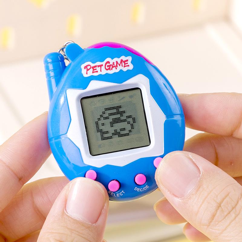 Mini Virtual Pet Game Console: Handheld Electronic Toy Keychain