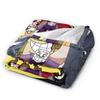 Cupheads Video Game Art Blankets Flannel  Super Warm Throw Blankets for Outdoor Travel Bedroom Quilt