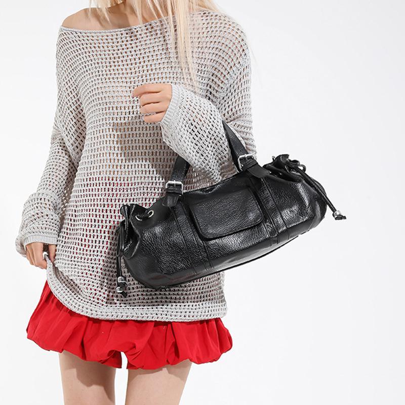 Design PU-Leder Kissen Handtaschen für Damen Neue Mode Einfacher Trend Damen Schulter Crossbody Tasche CLE