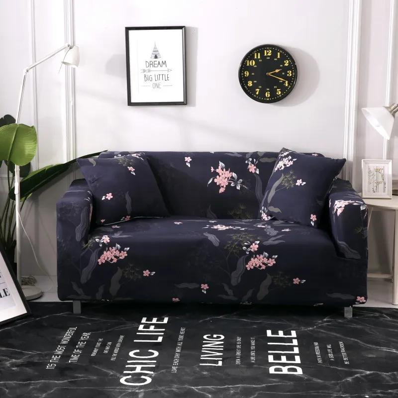 Geometry Elastic Stretch Sofa Cover Slipcovers All-Inclusive Couch Cover For Different Shape Sofa Chair L-Style Need 2Sofa Cover