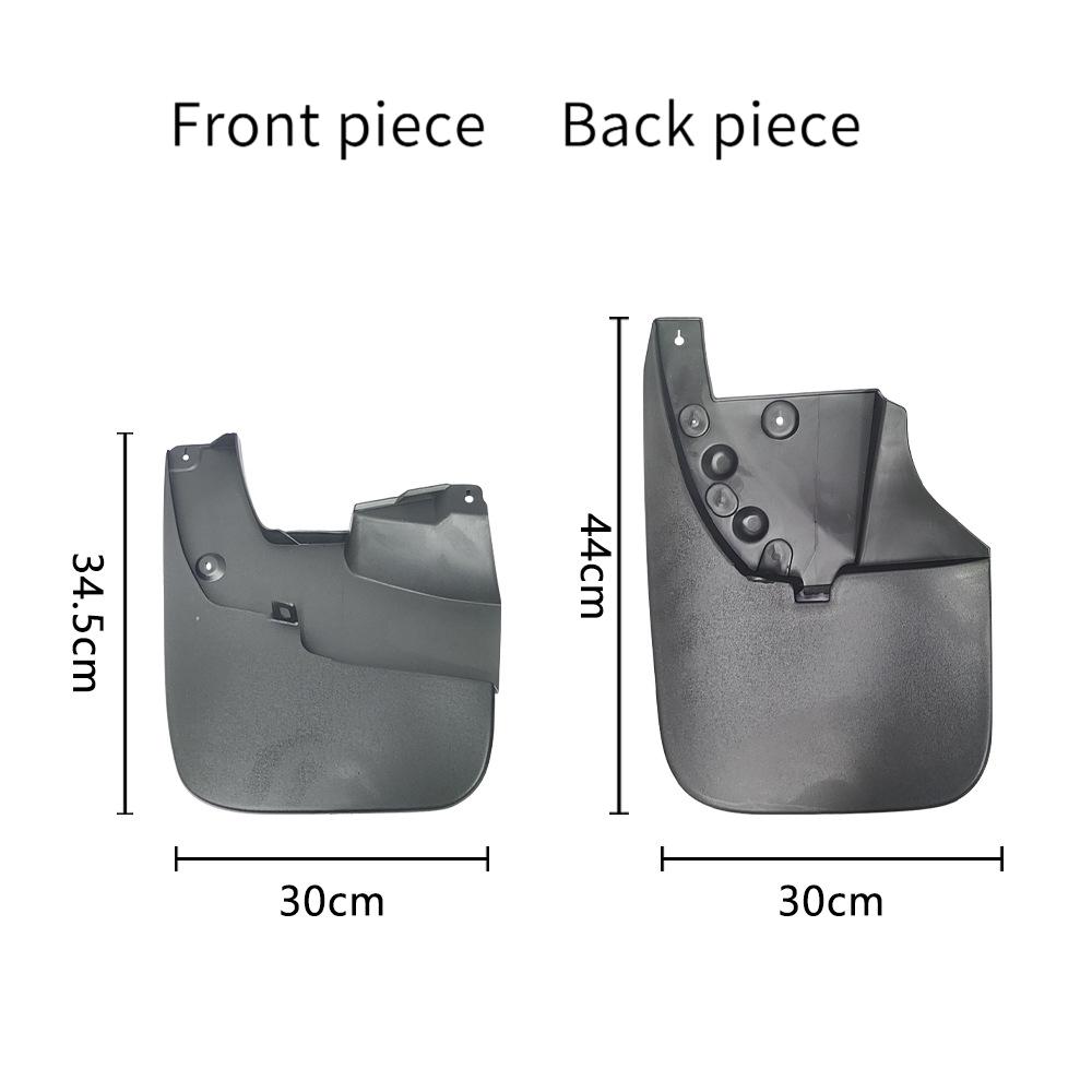 For Toyota Tundra 2008 2009-2021 Mudguard Fender Mud Flap Guards Splash Mudflaps Car Accessories Mudguards Front Rear 4pcs