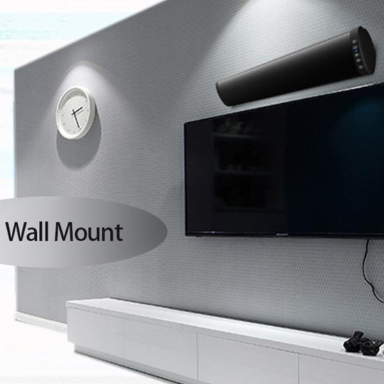 Bluetooth 5.0 Wireless TV Soundbar Home Theater Wall-Mounted Sound Bar Speaker