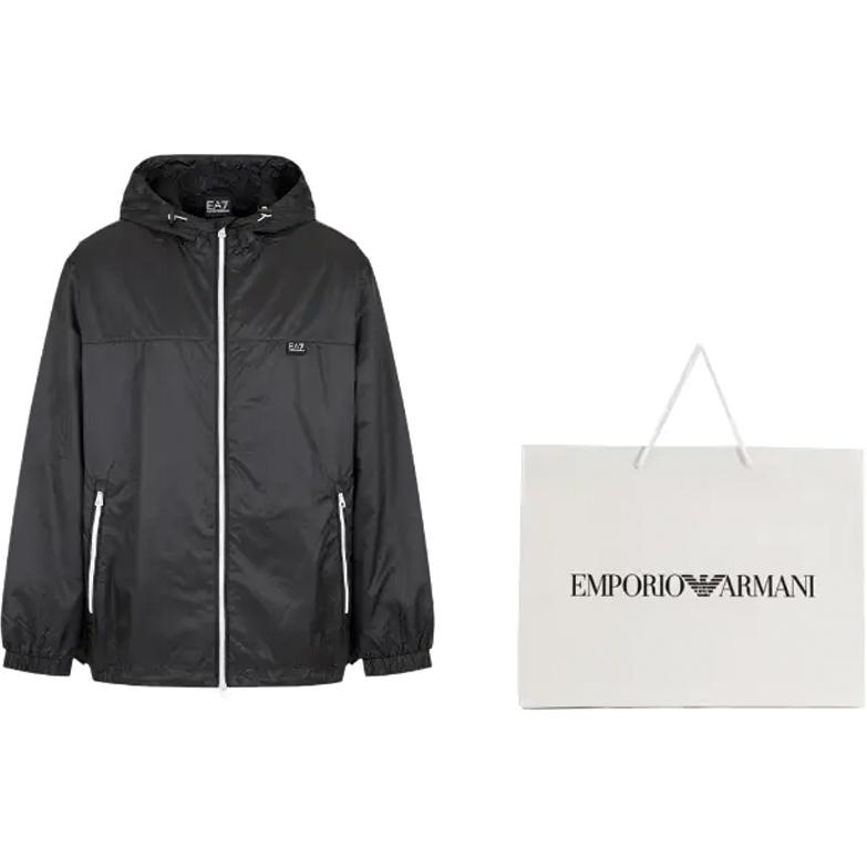 Emporio Armani EA7 SS24 Jackets & Coats Men's Black 3DPB17-PN5ZZ-0208