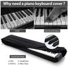 61/88 Key Digital Electronic Piano Cover Fabric Light Thin Keyboard Instrument Dust Cover Breathable Heat Radiation Dustproof