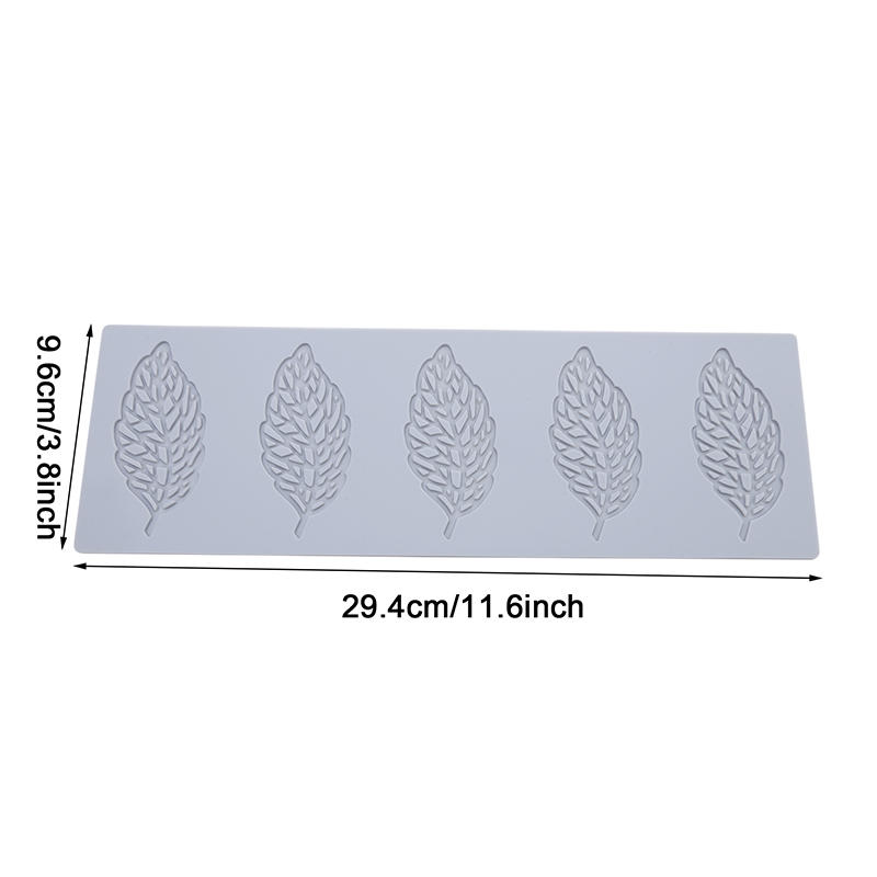 Creative Leaf Silicone Fondant Impression Lace Mat Flower Pattern Cake Mold Chocolate Baking Molds