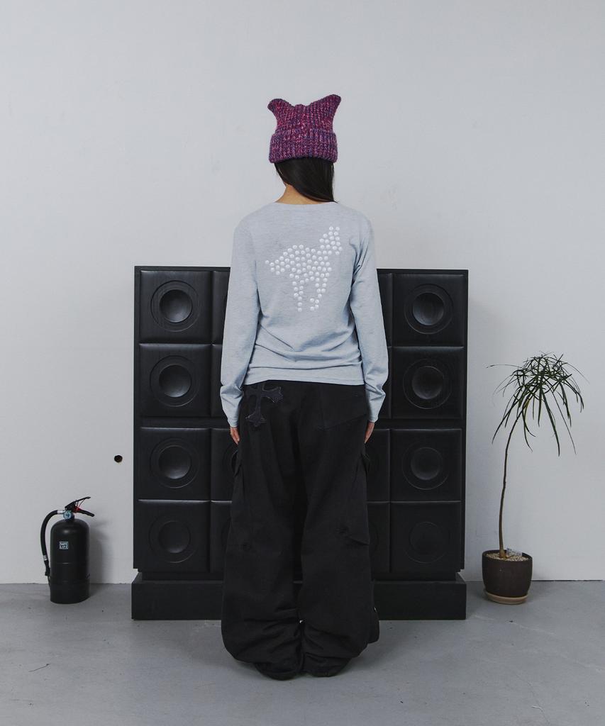 Tansanmageunesyum Pony Hotfix Long Sleeve (Sky Blue)