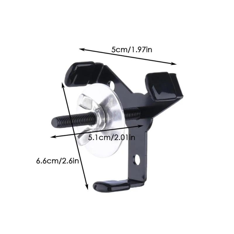 Rustproof Metal Materials Three Screw Installation Football Helmet Wall Hanger Modern Football Helmet Display Mount