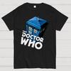 Doctor Who Tajemnicza Budka Telefoniczna Bawełniana Letnia Codzienna Chłodna Luźna Koszulka