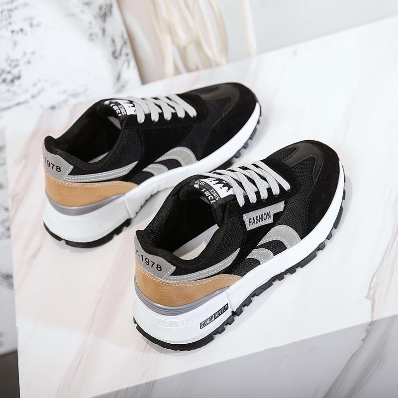 Buy New Couple Running Shoes Breathable Soft Sole Couple Sneakers Women