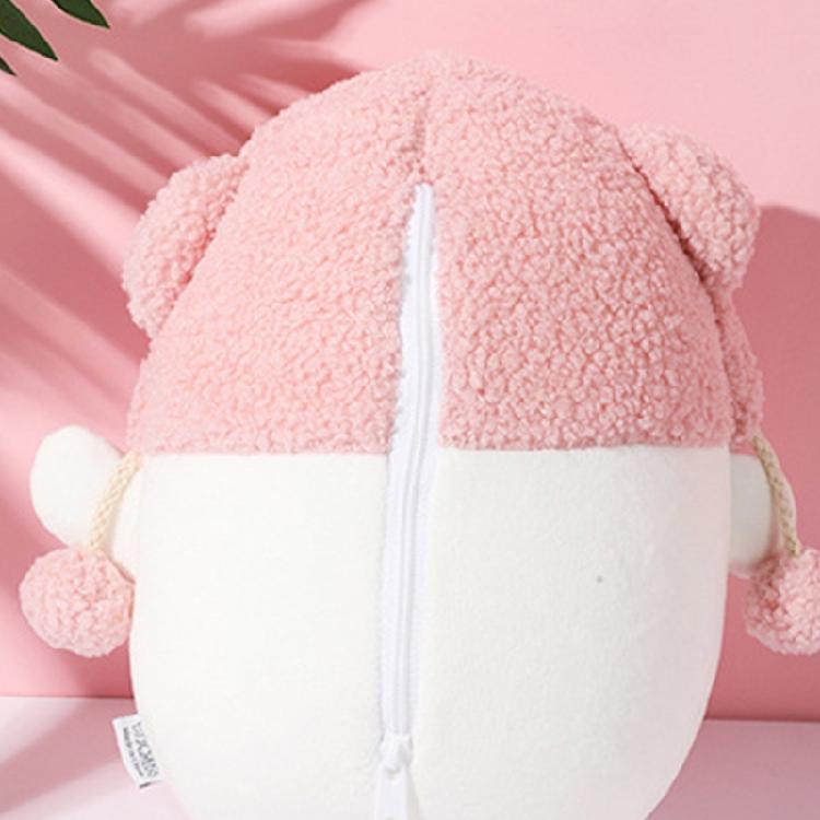 Kids Travel Pillow 2 in 1 Deformable Neck Pillow Soft Ushaped Pillow with Lovely Animal Sleep Companions