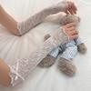 Women Long Lace Gloves UV Protection Sleeves Arms Cover Accessories for Party