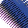 Fishbone Art Highlighting Comb Three-Sided Pointed Tooth Hair Dye Brush Comb