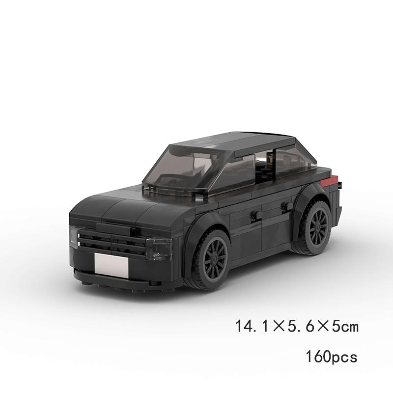 Racing Open Car City Speed Sports Building Blocks MOC Golf MK1 Cabriolet Vehicle Bricks Kids Toys Supercar Runabout